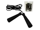 Black twin-hand grip strengthener with textured handles and a central spring, used for hand and forearm exercise.